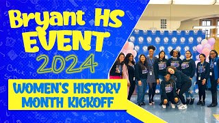 Bryants Womens History Month Kickoff 2024 [upl. by Eioj397]