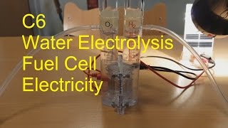 R135 Electrolysis to Fuel Cell to Electricity SL IB Chemistry [upl. by Jaella40]