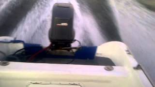 22 ft speed boat and Yamaha 2 stroke 85 hp [upl. by Orlando]