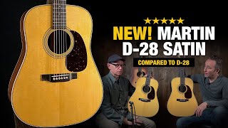 Martin D28 Satin – Compared to Standard D28 [upl. by Eilzel]