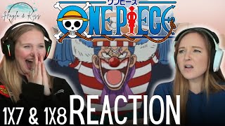 Buggy The Clown  ONE PIECE  Reaction 7 amp 8 [upl. by Barabbas945]