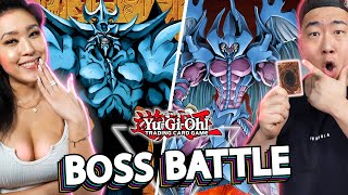 The DIVINE Boss Battle GODS VS SACRED BEASTS Raviel vs Obelisk in YuGiOh Master Duel [upl. by Akitahs]