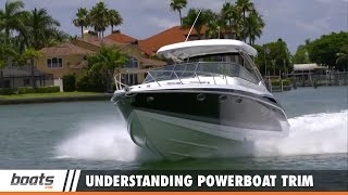 Lennys Boating Tips Understanding Powerboat Trim [upl. by Meerek41]