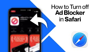 How to Turn Off Ad Blocker in Safari on iPhone 2024 [upl. by Laureen]