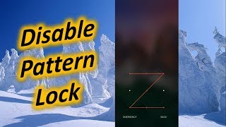 How to Disable Pattern Lock in Redmi Note 5 [upl. by Donella802]