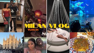 MILAN TRAVEL VLOG  QC Terme Milano spa the best restaurants and shopping [upl. by Ttenna]