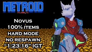 Metroid Planets  Planet Novus 100 Hard No Respawn [upl. by Irwin]