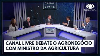 Ministro da Agricultura comenta o crescimento da produtividade dos alimentos  Canal Livre [upl. by Trah62]