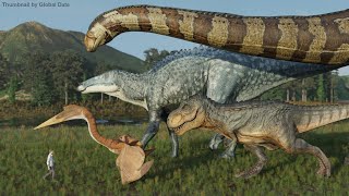 Dinosaurs size comparison 3d Animated [upl. by Andrade]