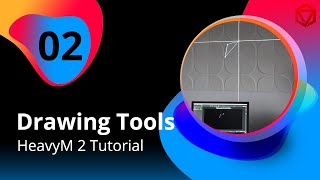 2  Learn our smart basics easily  Drawing Tools  HeavyM 2 Tutorial [upl. by Alair643]