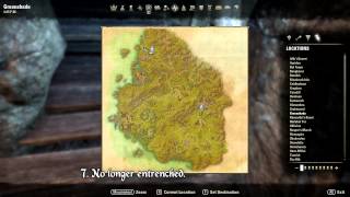 ESO Greenshade All Skyshard Locations updated for Tamriel Unlimited [upl. by Plume]