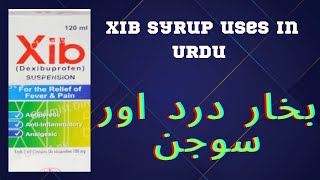 Xib syrup uses in Urdu  Dxibuprofen  pain amp fever [upl. by Onitnelav]