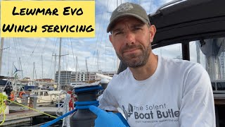 Ep 11 Servicing Lewmar Evo winches  a conversational howto video with hints and tips [upl. by Lehsar872]