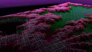 Exploring the Mandelbrot Set  3D Synthwave [upl. by Anyt]