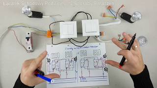 Jak podłączyć łączniki schodowe podwójne  zrób to sam  DIY [upl. by Cunningham695]