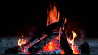 Cozy Crackling Fire – 9 Hour HD Virtual Fireplace – Sleep Sound Ambience Romance [upl. by Teryl]