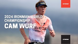 2024 Ironman World Championship  Post Race Interview Cameron Wurf [upl. by Mook]