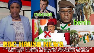 BBC HAUSA NEWS Shugaban sojan Niger 🇳🇪 Yace faransa da Benin🇧🇯 na kumbiya kumbiya kan niger A Abuja [upl. by Glogau79]