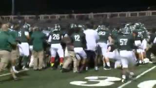 Coaches Fight In Massive Brawl During High School Football Game [upl. by Seaddon]