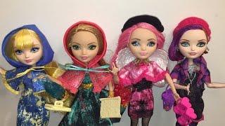 REVIEW OF THROUGH THE WOODS EVER AFTER HIGH COLLECTION [upl. by Itaws]