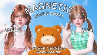 Magnetic  丽猪Unique x ZetaCover [upl. by Anniroc784]