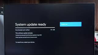 IMPEX Google TV  How to Download and Install System Update  Install New Firmware [upl. by Ailet]