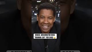 When Denzel did Training Day on Inside the NBA 😂 [upl. by Elwee679]