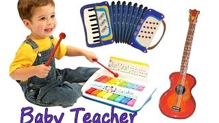 Musical Instruments for Kids – The Little Orchestra Compilation  MusicMakers  From Baby Teacher [upl. by Lozano]