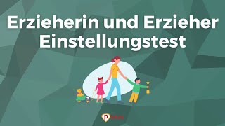 Erzieherin und Erzieher Einstellungstest 2025  einfach erklärt von Plakos [upl. by Atiuqin]