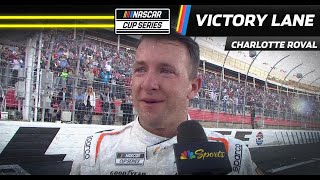 Emotions overflow as AJ Allmendinger wins at the Roval [upl. by Ahsirtak]