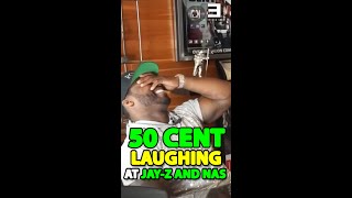 50 Cent Laughing At JayZ amp Nas I Know What You did to Nas Jay😂 [upl. by Immij]