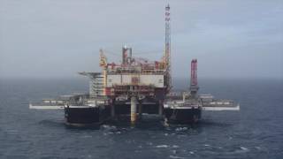 Pioneering Spirit removing the Yme topsides HD [upl. by Henriette]