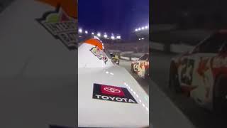 Onboard Denny Hamlin 11 Cup car  Bristol [upl. by Arimihc25]