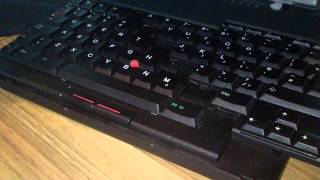 IBM ThinkPad 701c quotbutterflyquot keyboard [upl. by Mairam]