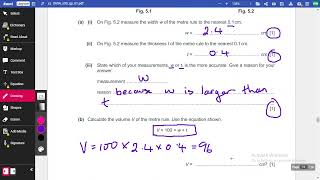 IGCSE CIE Coordinated Science Paper 6  Density and Moments Question [upl. by Eldora]