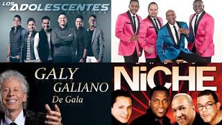 LA SALSA QUE HIZO HISTORIA MIX  NICHEGUAYACAN ADOLESENTES  GALY GALIANO [upl. by Marcile]