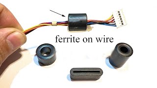 Why do you need ferrite on the wire [upl. by Honeyman]