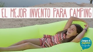 INVENTOS PARA CAMPING  SOFÁ HINCHABLE  COSYINSOFA [upl. by Eittocs232]