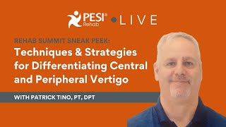 Techniques amp Strategies for Differentiating Central amp Peripheral Vertigo [upl. by Reppart]