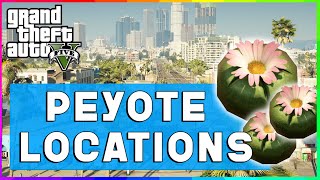 GTA 5  PEYOTE PLANT LOCATIONS PS4 PS5  Xbox One  Series XS amp PC [upl. by Lothair115]