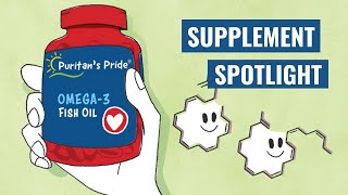 Supplement Spotlight Omega 3 Fish Oil  Puritans Pride [upl. by Biegel522]