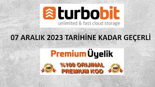 Turbobit Premium Hesap 19 Kasım 2023 [upl. by Osicran]