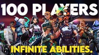 The 100 Player INFINITE ABILITIES Tournament — WHOS THE BEST AGENT [upl. by Idur]