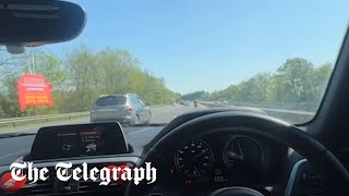 Driver films himself speeding at 123mph before fatal crash [upl. by Ddej]