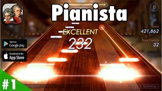 Pianista  Gameplay Walkthrough 1 HD iOS Android [upl. by Arzed]