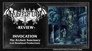 INVOCATION The Archaic Sanctuary Iron Bonehead Productions 2024  PostReview [upl. by Yrol]