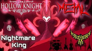 Hollow Knight The Grimm Troupe  Nightmare King 【Intense Symphonic Metal Cover】 [upl. by Aicelef]