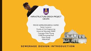 SEWERAGE DESIGN INTRODUCTION [upl. by Analak262]