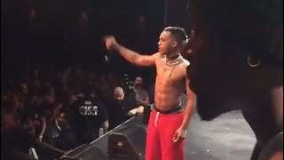 XXXTentacion performing RIP ROACH Live [upl. by Rasecoiluj408]