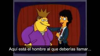 Canción Rey de las Barredoras  Los Simpsons [upl. by Chura]